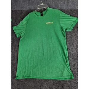 Anvil Mammoth Brewing Co. Graphic Tee Lightweight‎ Green T-Shirt Men Sz M Casual